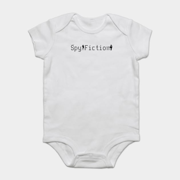 I write Spy Fiction Baby Bodysuit by H. R. Sinclair